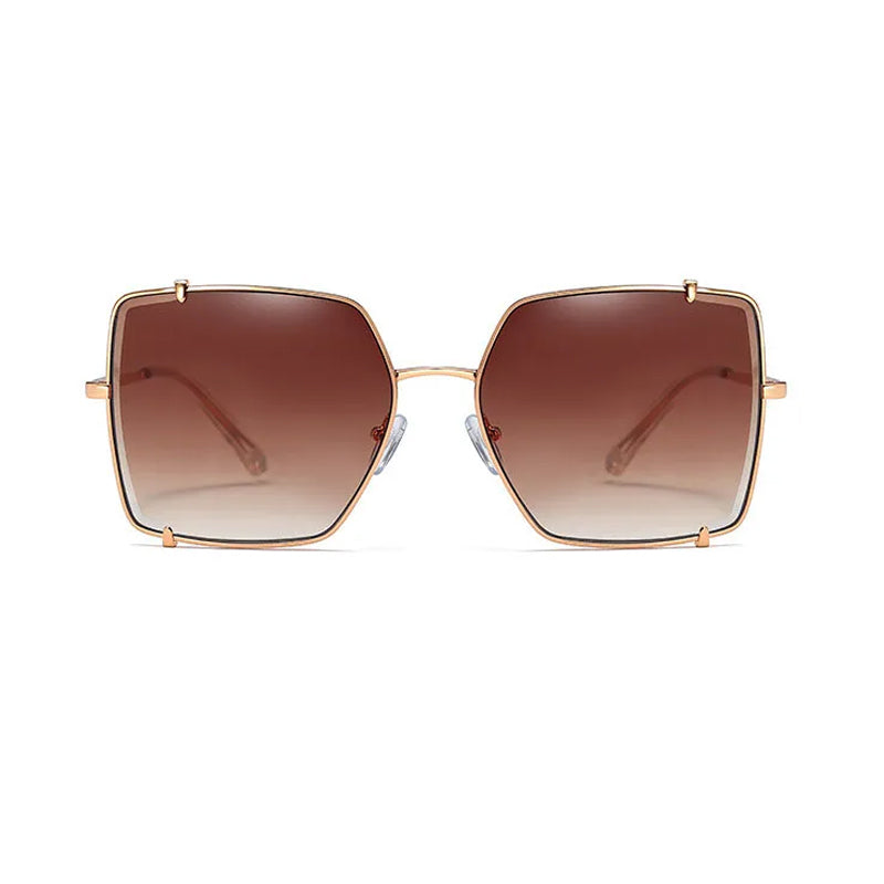 Fashion Trend Oversized Elegant Shades Retro Sunglasses For Women