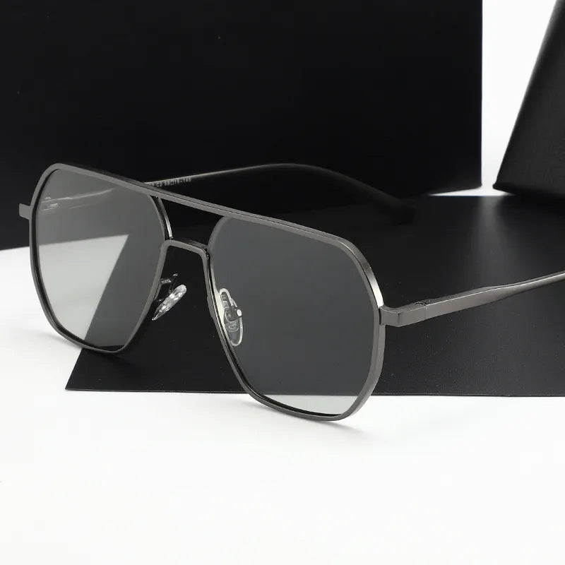 High end Designer Vintage Alloy Material Sunglasses For Men
